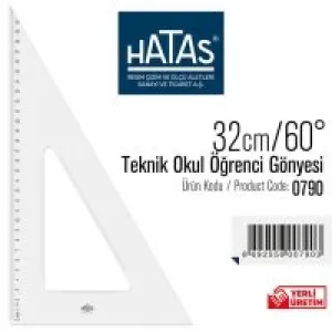 Hatas Gönye 32/60 Teknik Okul Öğrenci Tipi 0790