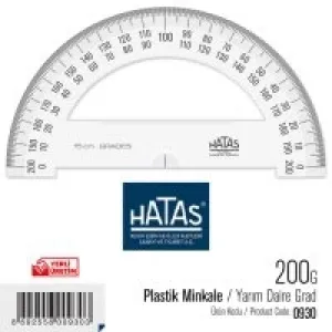 Hatas Minkale Plastik Yarım Daire 200 Grad 0930