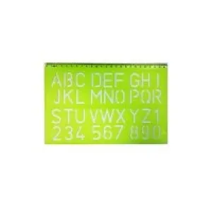 Hatas Yazi Şablonu Öğrenci Tipi 20 Mm 2258