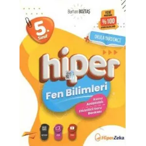 Hiper Zeka Yayınları 2025 5. Sınıf Hiper Fen Bilimleri Konu Anlatımlı Soru Bankası