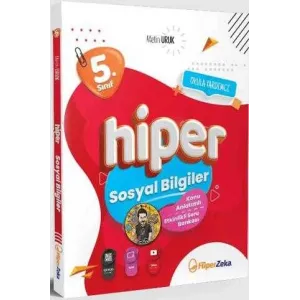 Hiper Zeka Yayınları 2025 5. Sınıf Hiper Sosyal Bilgiler Konu Anlatımlı Soru Bankası