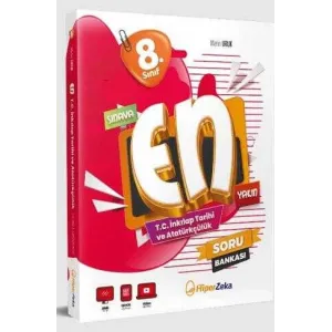 Hiper Zeka Yayınları 2025 8. Sınıf EN İnkılap Tarihi ve Atatürkçülük Soru Bankası