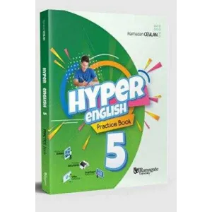 Hiper Zeka Yayınları 5. Sınıf Hyper English | Practice Book Quizzes & Dictionary