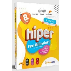 Hiper Zeka Yayınları 8. Sınıf Hiper Fen Bilimleri Konu Anlatımlı & Etkinlikli Soru Bankası