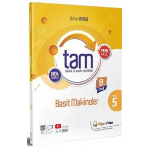Hiper Zeka Yayınları 8. Sınıf TAM Fen Bilimleri 5 - Basit Makineler