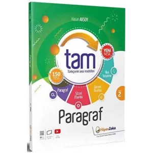 Hiper Zeka Yayınları 8. Sınıf TAM Türkçe 2 - Paragraf ve Sözel Mantık
