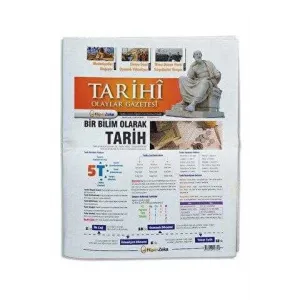 Hiper Zeka Yayınları Tüm Sınavlar İçin Tarihi Olaylar Tarih Gazetesi