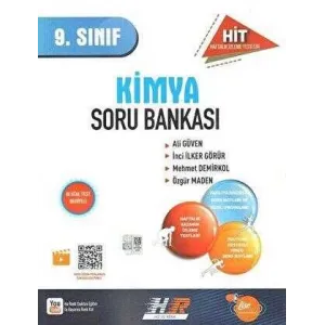 Hız ve Renk Yayınları 9. Sınıf Kimya HİT Soru Bankası