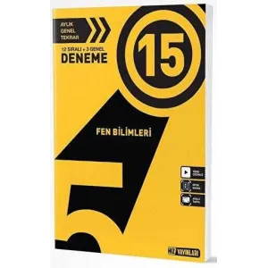 Hız Yayınları 5. Sınıf Fen Bilimleri 15`li Deneme