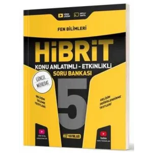 Hız Yayınları 5. Sınıf Hibrit Fen Bilimleri Soru Bankası