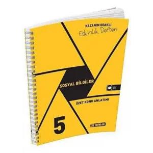 Hız Yayınları 5. Sınıf Sosyal Bilgiler Özet Konu Anlatımı