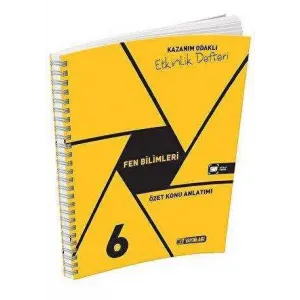 Hız Yayınları 6. Sınıf Fen Bilimleri Özet Konu Anlatımlı Etkinlik Kitabı