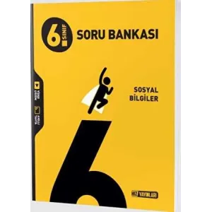Hız Yayınları 6. Sınıf Sosyal Bilgiler Soru Bankası