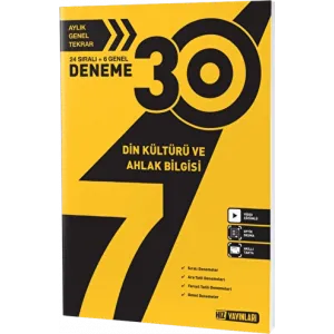 Hız Yayınları 7. Sınıf Din Kültürü 30`lu Deneme