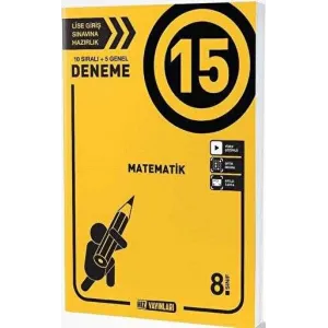 Hız Yayınları 8. Sınıf Matematik 15 Deneme