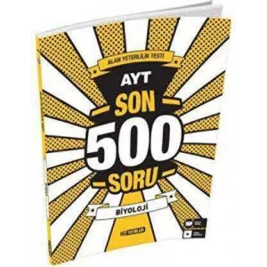 Hız Yayınları AYT Biyoloji Son 500 Soru