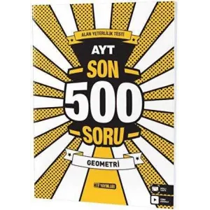 Hız Yayınları AYT Son 500 Soru Geometri