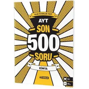 Hız Yayınları AYT Son 500 Soru Kimya