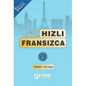 Hızlı Fransızca 1. Basamak 3 Kitap + 3 CD