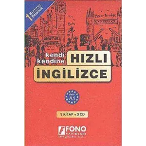 Hızlı İngilizce 1. Basamak 3 kitap + 3 CD