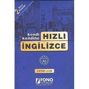 Hızlı İngilizce 2. Basamak 3 kitap + 3 CD