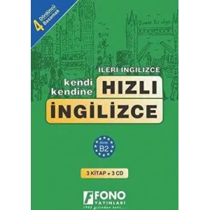 Hızlı İngilizce 4. Basamak 3 kitap + 3 CD