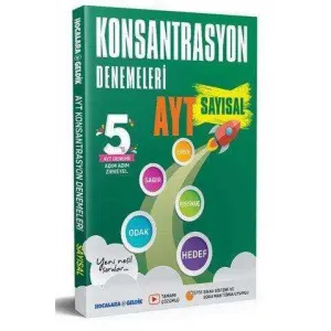 Hocalara Geldik AYT Konsantrasyon Sayısal Deneme 5`li