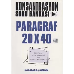 Hocalara Geldik Paragraf Konsantrasyon Soru Bankası