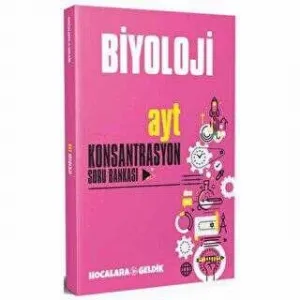 Hocalara Geldik YKS AYT Biyoloji Konsantrasyon Soru Bankası