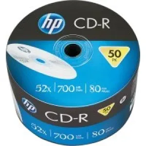 Hp Cd-r 700 Mb Data 80 Min Music 52 X 50li