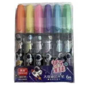 İbiş Fosforlu Kalem Gezegen Şekilli 6lı H-609