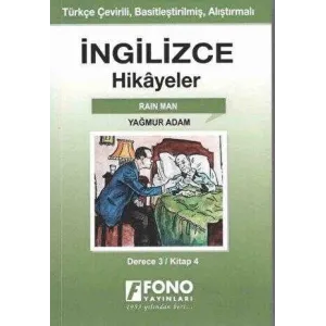 İngilizce Hikayeler - Yağmur Adam Derece 3