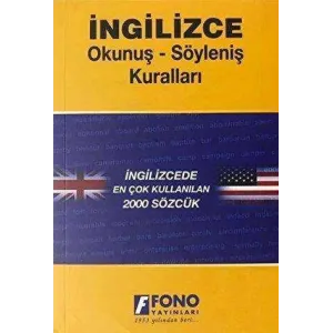 İngilizce Okunuş - Söyleniş Kuralları