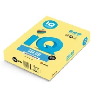 Iq A4 Renkli Fotokopi Kağıdı 80/500 Limon Sarısı Ne1320-zg34