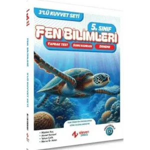 İşleyen Zeka Yayınları 5. Sınıf Fen Bilimleri 3 lü Kuvvet Seti