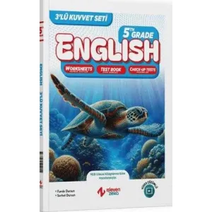 İşleyen Zeka Yayınları 5. Sınıf İngilizce 3 lü Kuvvet Serisi Seti
