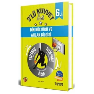 İşleyen Zeka Yayınları 6. Sınıf Din Kültürü ve Ahlak Bilgisi 3 lü Kuvvet Serisi Seti