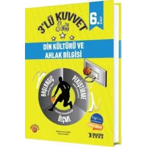 İşleyen Zeka Yayınları 6. Sınıf Din Kültürü ve Ahlak Bilgisi 3`lü Kuvvet Serisi Seti