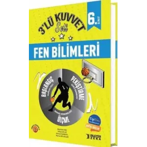 İşleyen Zeka Yayınları 6. Sınıf Fen Bilimleri 3`lü Kuvvet Serisi Seti