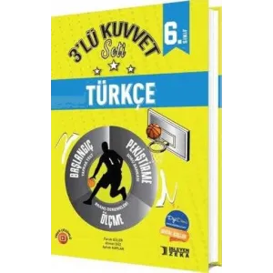 İşleyen Zeka Yayınları 6. Sınıf Türkçe 3`lü Kuvvet Serisi Seti