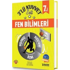 İşleyen Zeka Yayınları 7. Sınıf Fen Bilimleri 3 lü Kuvvet Serisi Seti