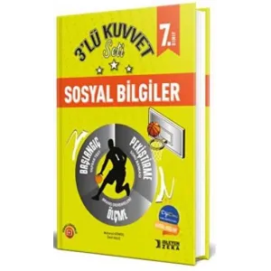 İşleyen Zeka Yayınları 7. Sınıf Sosyal Bilgiler 3 lü Kuvvet Serisi Seti