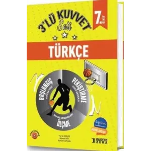 İşleyen Zeka Yayınları 7. Sınıf Türkçe 3 lü Kuvvet Serisi Seti