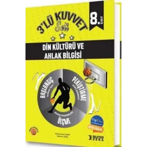 İşleyen Zeka Yayınları 8. Sınıf Din Kültürü ve Ahlak Bilgisi 3 lü Kuvvet Serisi Seti
