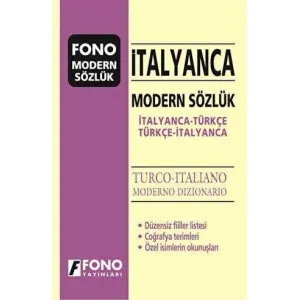 İtalyanca Modern Sözlük İtalyanca - Türkçe - Türkçe - İtalyanca