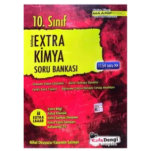 Kafa Dengi Yayınları 10. Sınıf Kimya Extra Soru Bankası