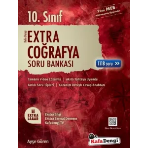 Kafa Dengi Yayınları 10. Sınıf Coğrafya Extra Soru Bankası