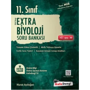 Kafa Dengi Yayınları 11. Sınıf Biyoloji Extra Soru Bankası
