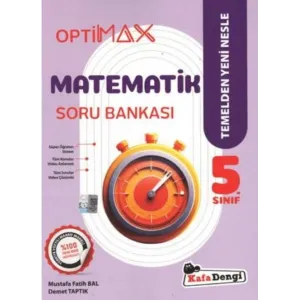 Kafa Dengi Yayınları 5. Sınıf Matematik Optimax Soru Bankası