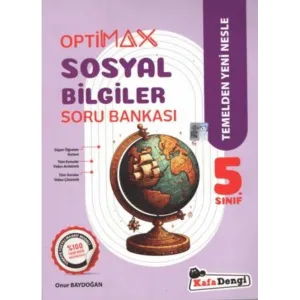 Kafa Dengi Yayınları 5. Sınıf Sosyal Bilgiler Optimax Soru Bankası